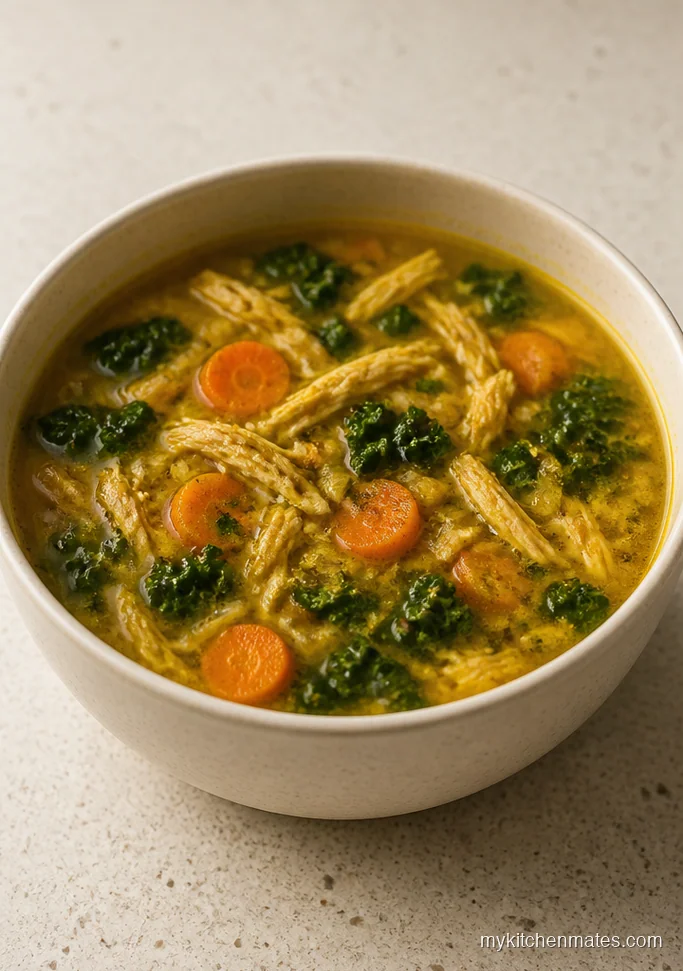 Ginger Turmeric Chicken Soup