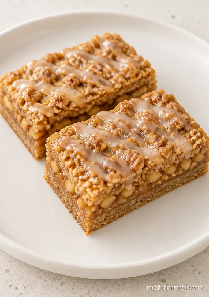 13 Sourdough Discard Apple Recipes for Cozy Fall Baking Glazed Sourdough Discard Apple Bars