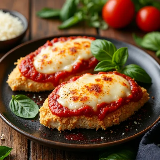 Gluten-Free Almond Flour Chicken Parmesan