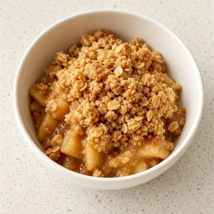 Gluten Free Apple Crumble