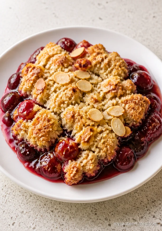 10 Easy Fruit Cobbler Recipes for Cozy Weeknights Gluten Free Cherry Cobbler with Almond Topping