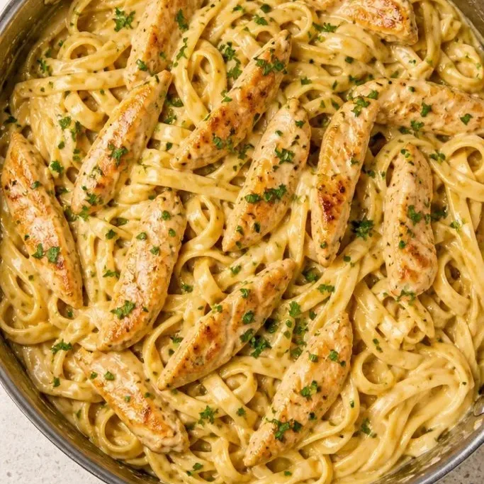 Gluten Free Chicken Alfredo