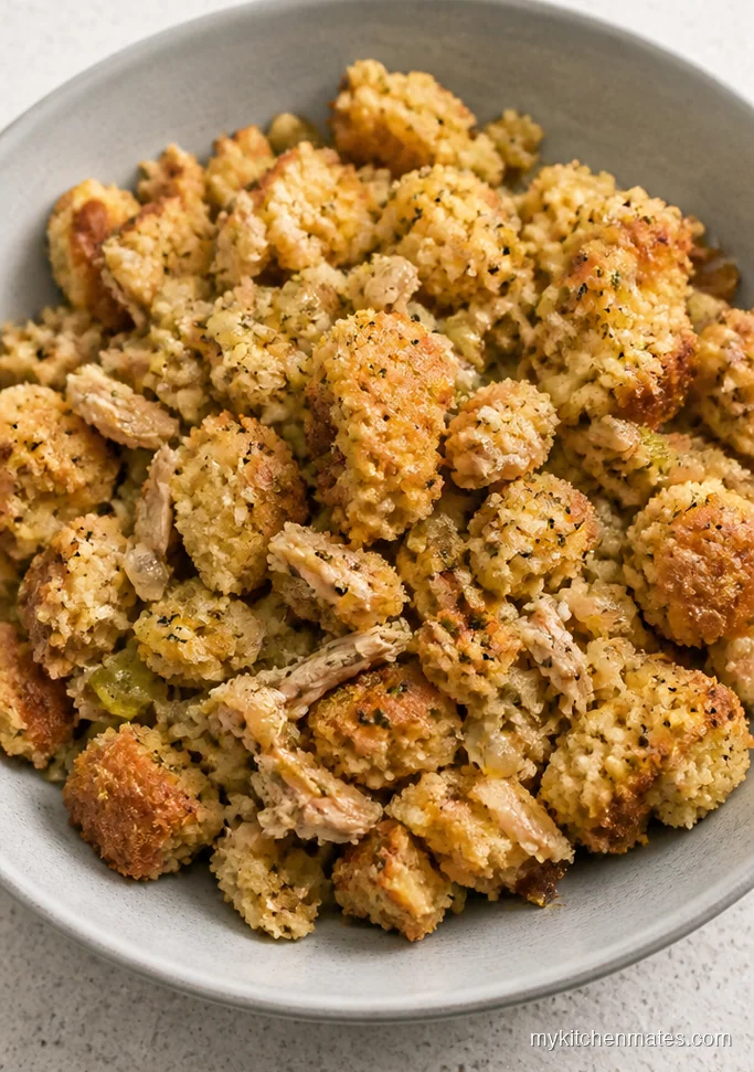 Gluten-Free Cornbread Chicken Dressing
