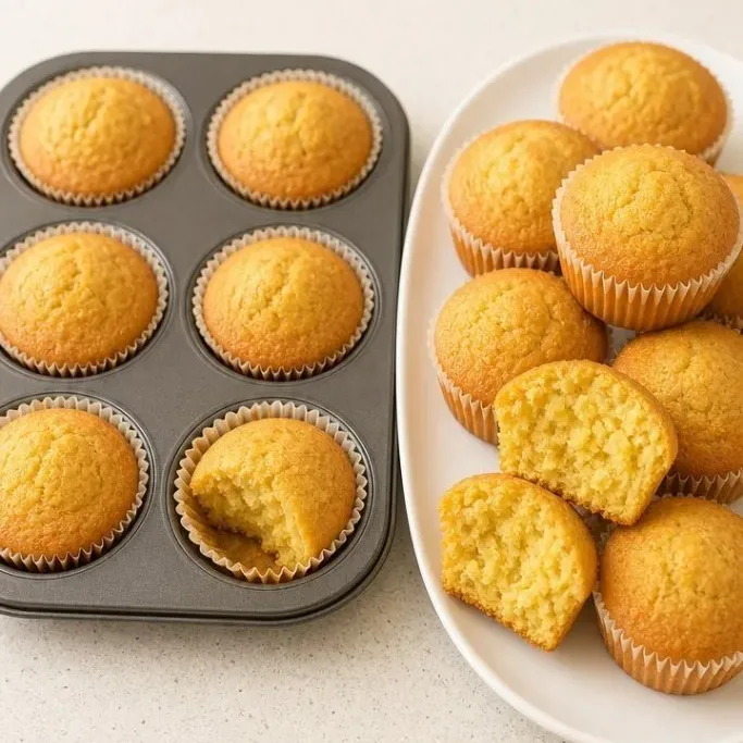 Moist and Tender Gluten Free Cornbread Muffins Gluten Free Cornbread Muffins