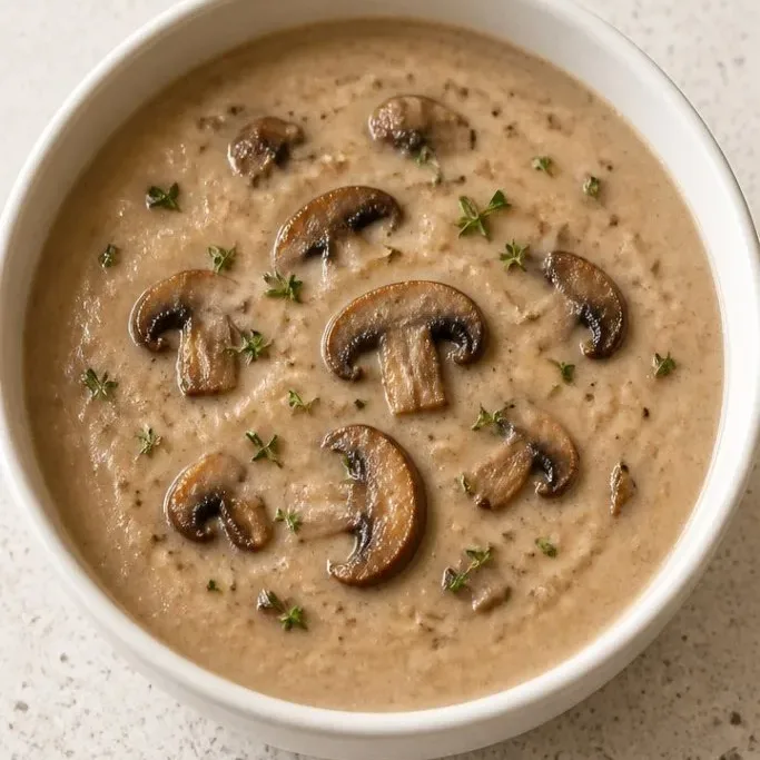 Quick Gluten Free Cream of Mushroom Soup gluten free cream of mushroom soup_featured_c5r