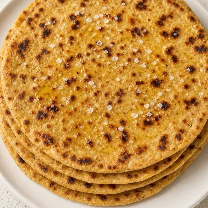 Quick 4-Ingredient Gluten Free Flatbread Gluten Free Flatbread