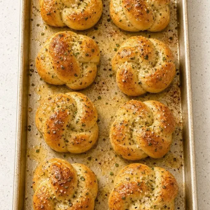 Soft Gluten Free Garlic Knots (No Yeast, No Rise!) Gluten Free Garlic Knots