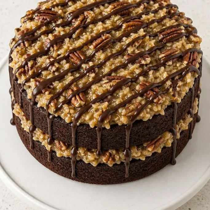 Rich Gluten-Free German Chocolate Cake Gluten Free German Chocolate Cake