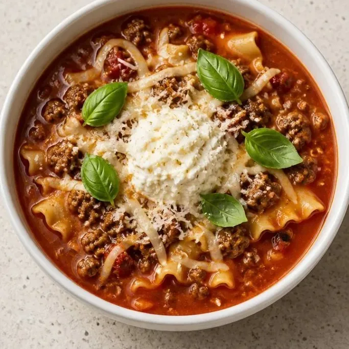 Gluten Free Lasagna Soup
