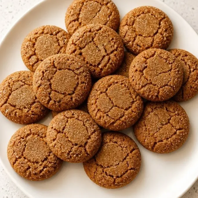 Gluten Free Molasses Cookies
