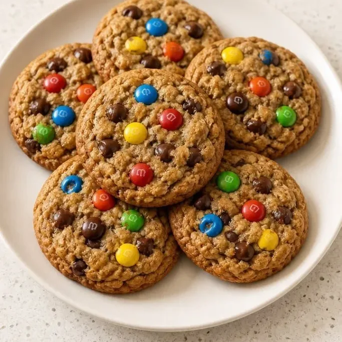 Gluten Free Monster Cookies