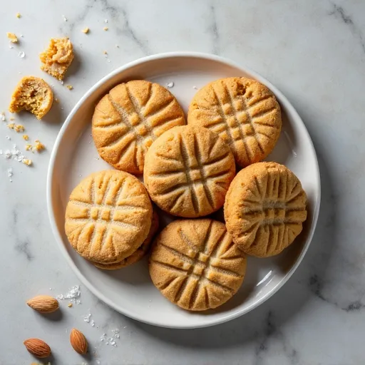 Gluten-Free Natural Peanut Butter Cookies