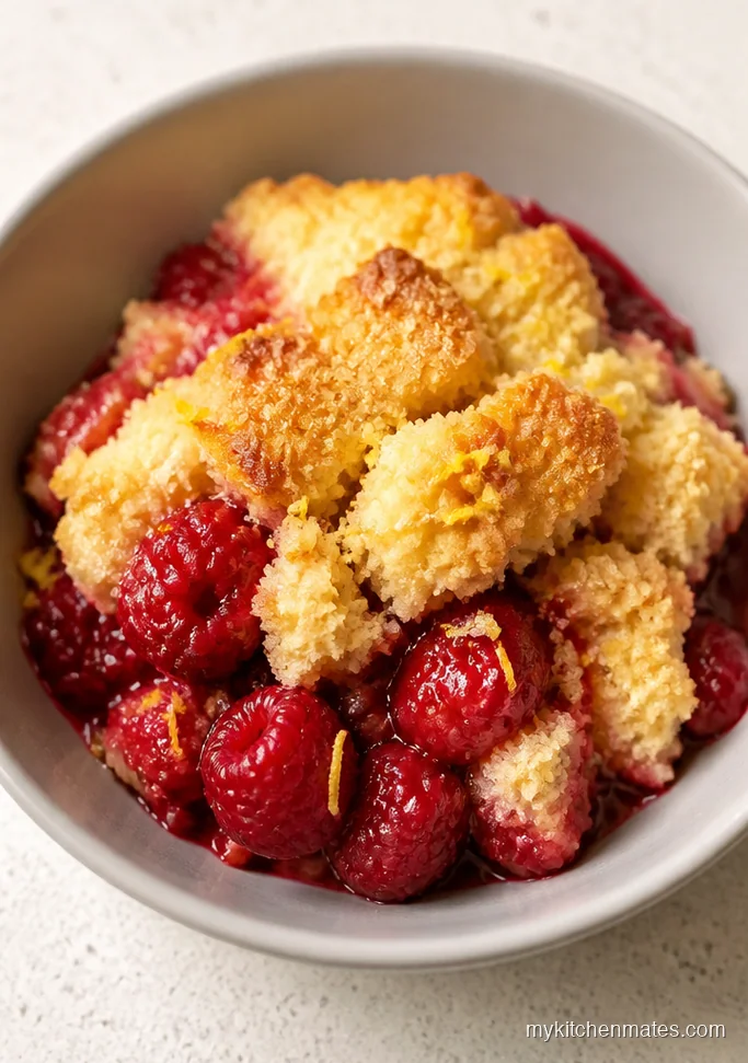 Gluten-Free Raspberry Dump Cake