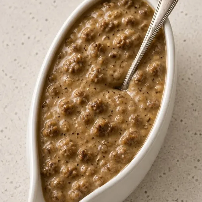 Creamy Gluten Free Sausage Gravy in 20 Minutes Gluten Free Sausage Gravy