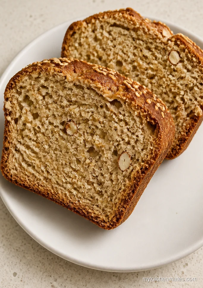 Gluten-Free Slow Cooker Almond Oat Bread