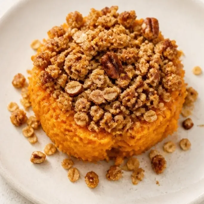 Creamy Gluten-Free Sweet Potato Casserole with Pecan Crumble Gluten Free Sweet Potato Casserole