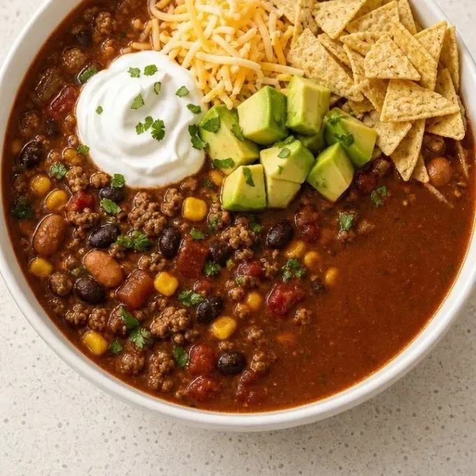 Quick One-Pot Gluten Free Taco Soup Gluten Free Taco Soup