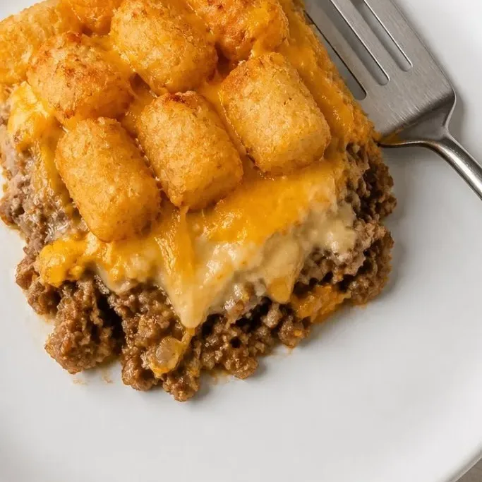 Gluten-Free Tater Tot Casserole (Dump-and-Bake) Gluten Free Tater Tot Casserole