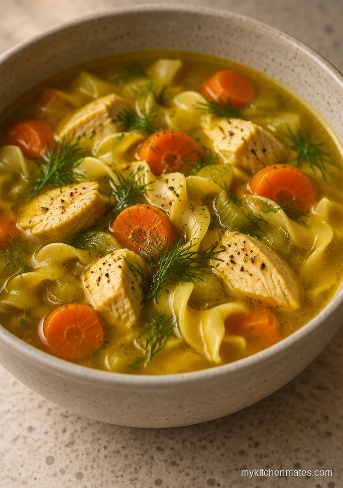 Golden Turmeric Chicken Soup