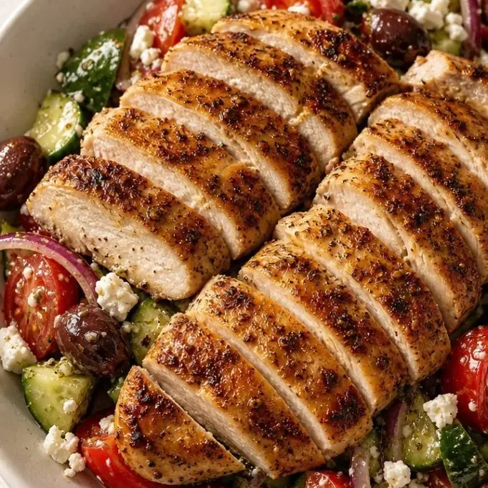 20-Minute Greek Chicken Salad Greek Chicken Salad