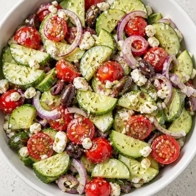 Greek Cucumber Salad