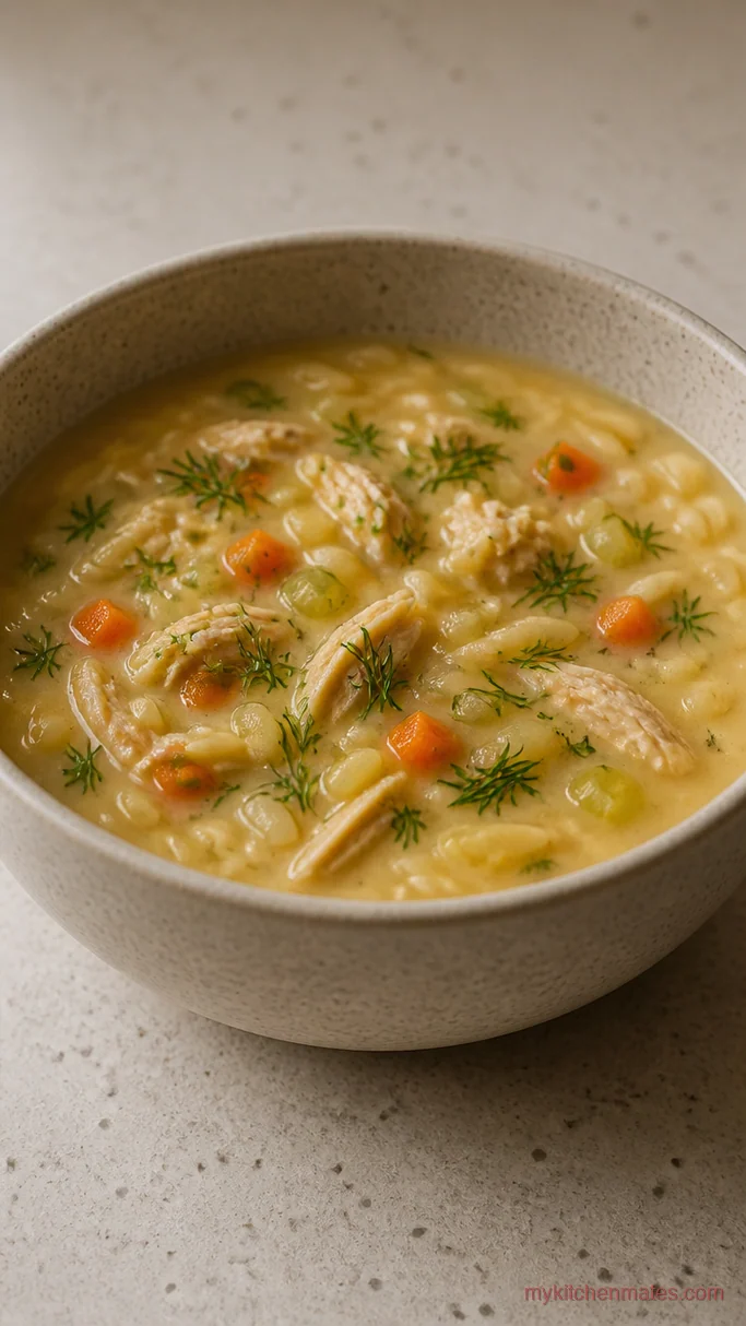15 Crockpot Chicken Noodle Soup Recipes for Deep, Cozy Flavor Greek Egg Lemon Chicken Noodle Soup