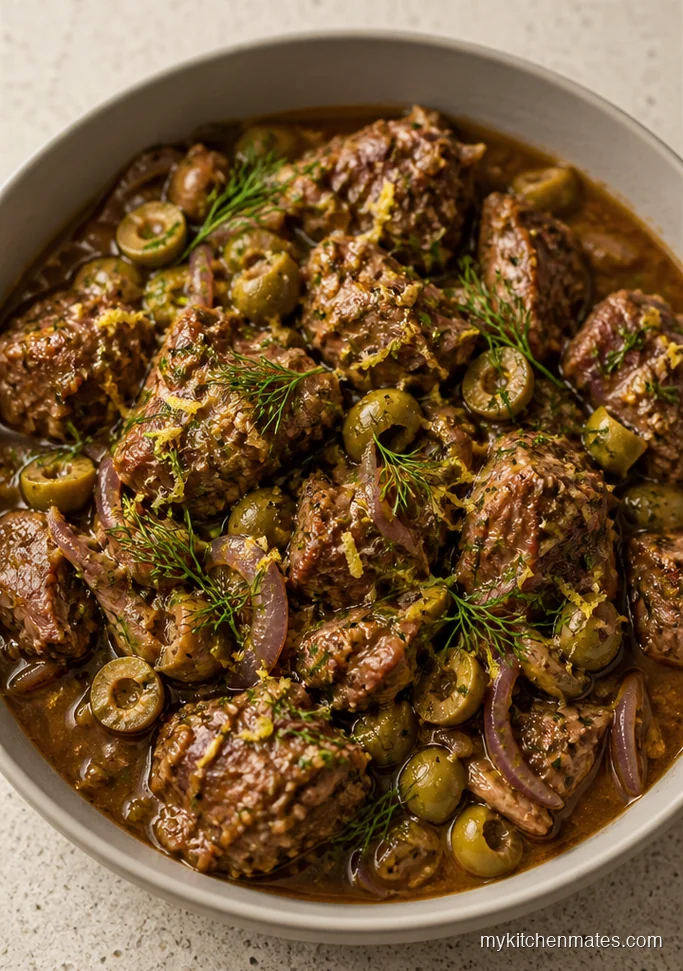 10 Slow Cooker Lamb Stew Recipes for Cozy Weeknights Greek Lamb Stew with Lemon and Olives