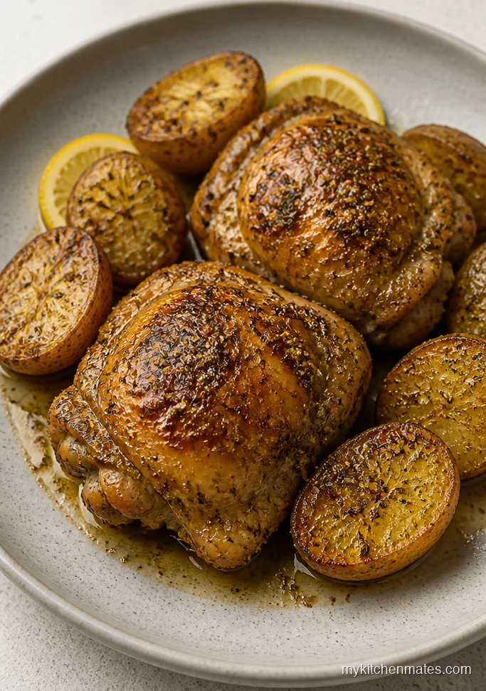 Greek Lemon Chicken and Potatoes