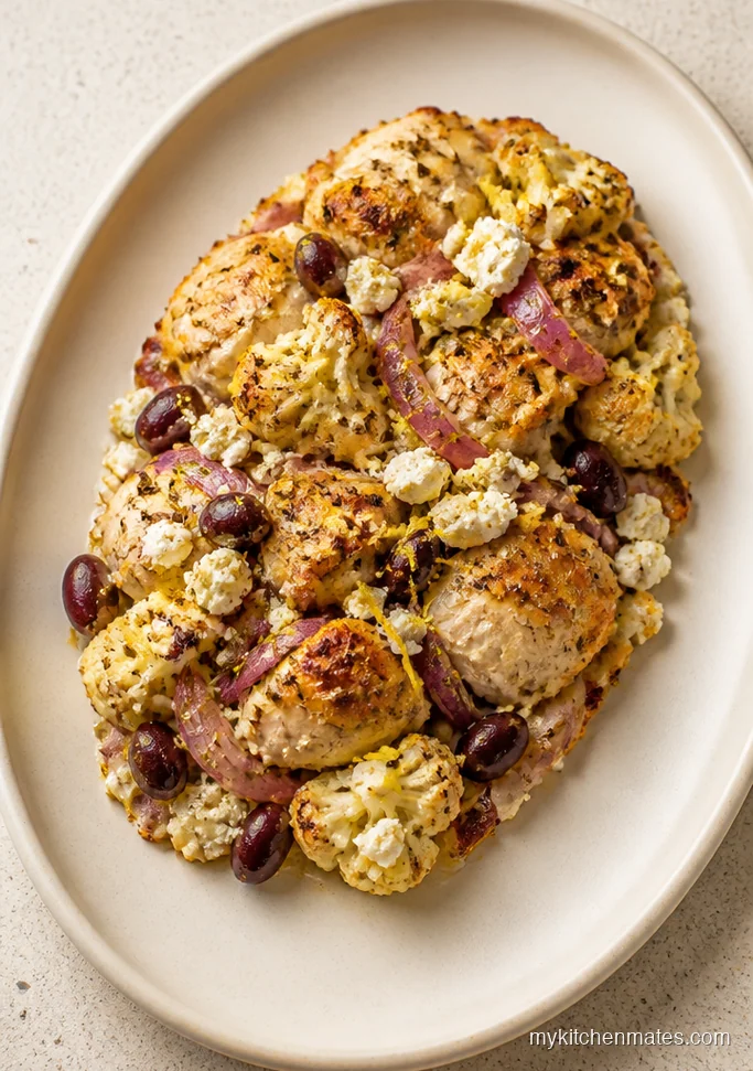 Greek Lemon Chicken Casserole