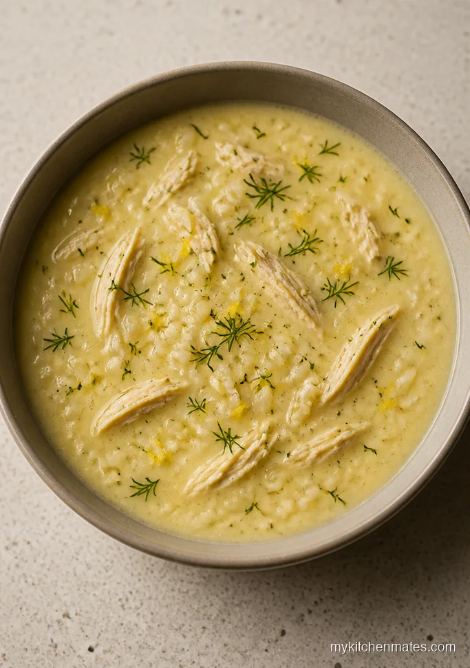 Greek Lemon Chicken Soup