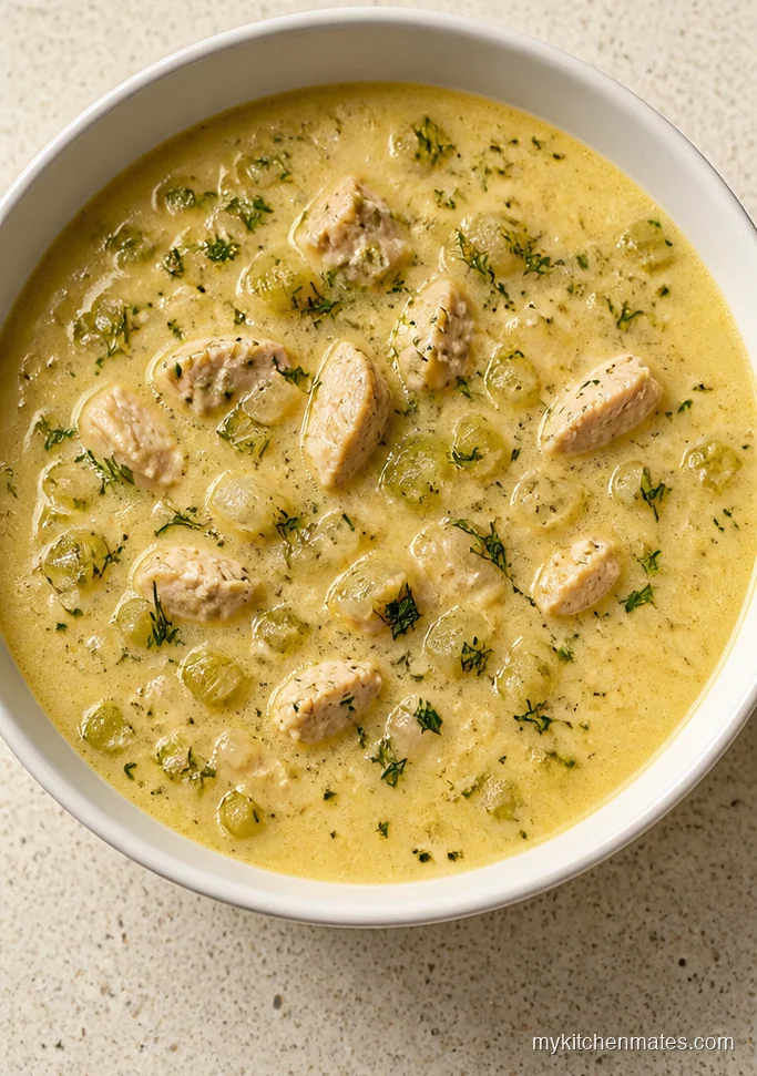 Greek Lemon Chicken Soup