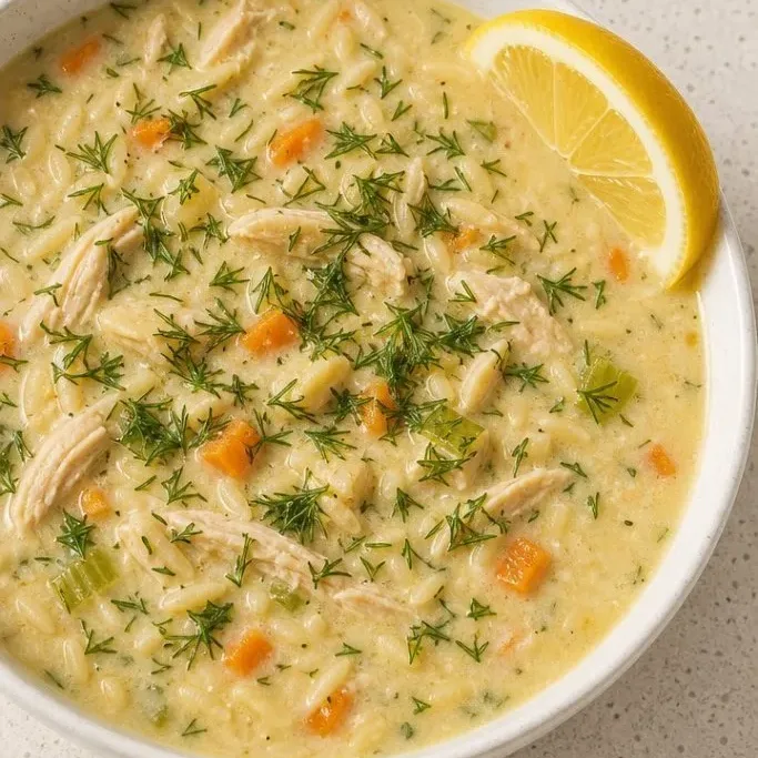 Greek Lemon Chicken Soup