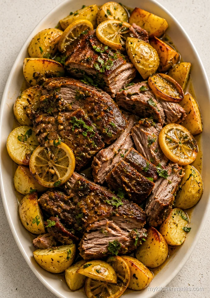 10 Lamb Slow Cooker Recipes for Deep Flavor on Busy Days Greek Lemon Garlic Lamb Shoulder