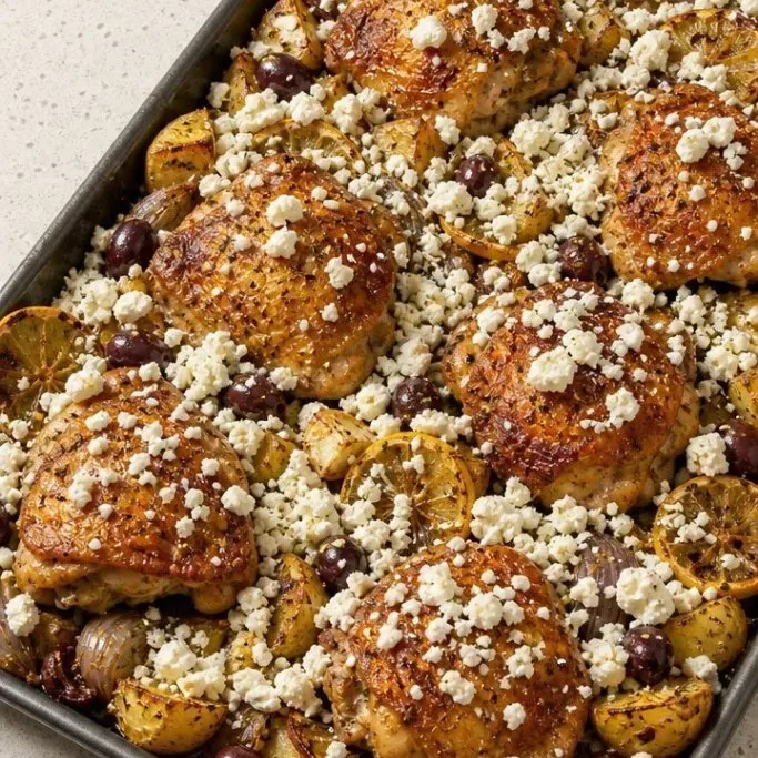 Greek Sheet Pan Chicken