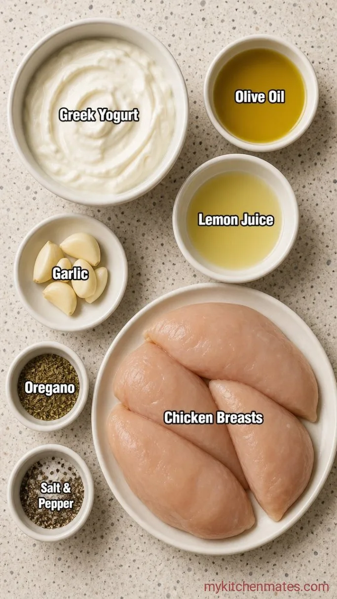 Greek Yogurt Chicken Marinade Ingredients