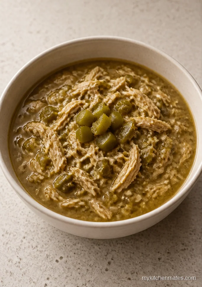Green Chile Chicken Keto Chili