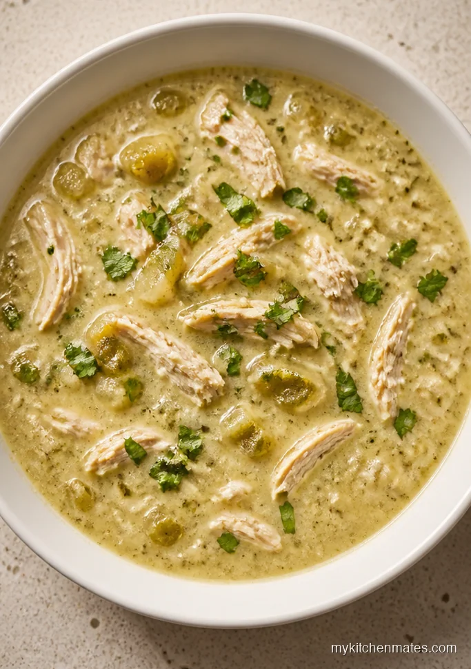 Green Chile Chicken Soup