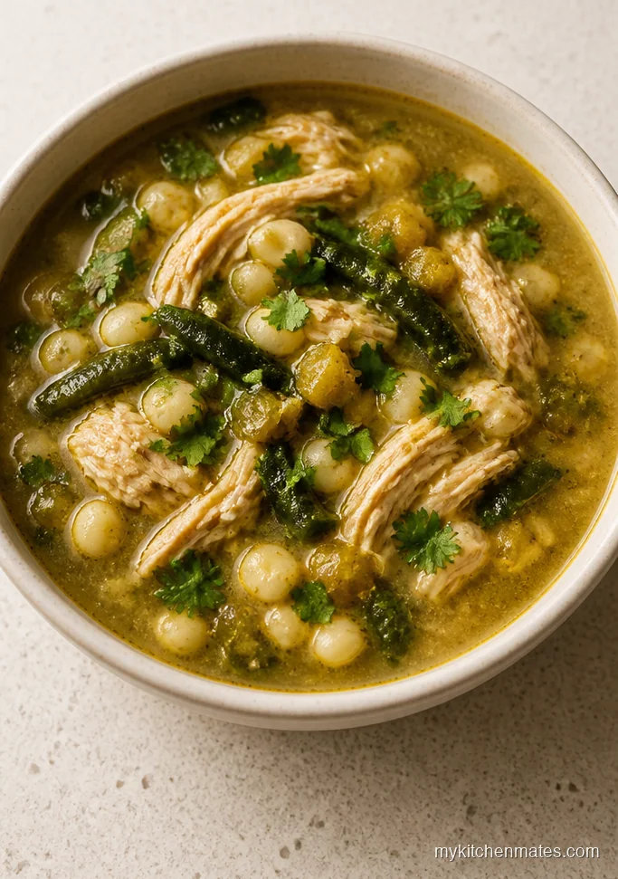 Green Chile Chicken Soup