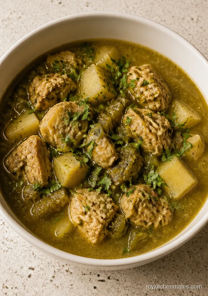 Green Chile Chicken Stew