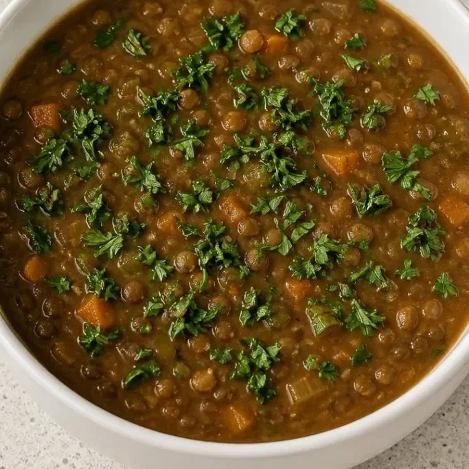 Green Lentil Soup