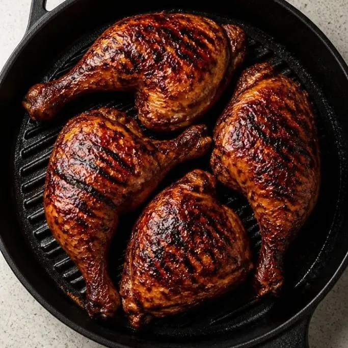 Juicy Grilled BBQ Chicken Legs Grilled BBQ Chicken Legs
