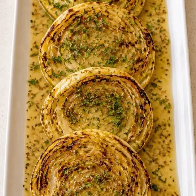 Grilled Cabbage Steaks