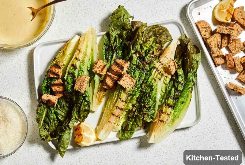 Grilled Caesar Salad grilled caesar salad