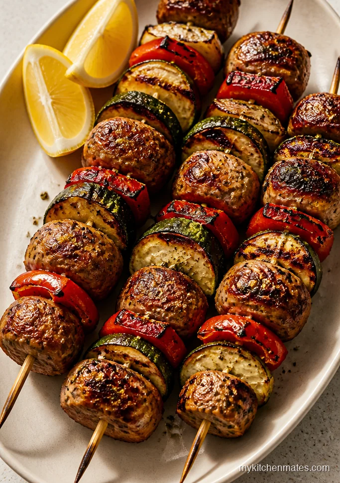 13 Chicken Apple Sausage Recipes for Busy Weeknights Grilled Chicken Apple Sausage Skewers