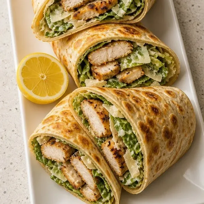 Grilled Chicken Caesar Wrap