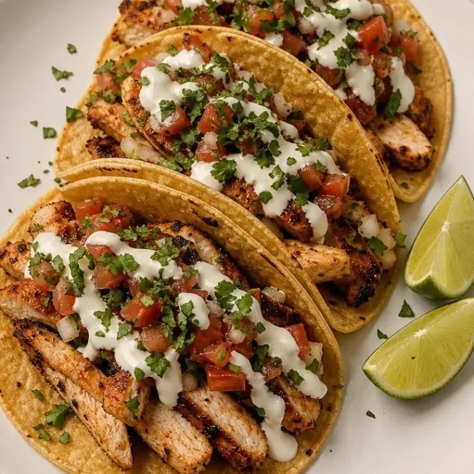 Grilled Chicken Tacos