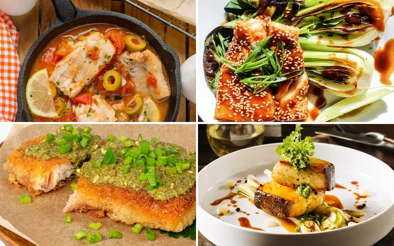 10 Flavorful Grilled Cod Recipes That Will Change Your Weeknight Dinner Game grilled-cod-fish-recipes collage