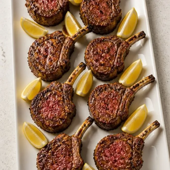 Garlic-Herb Grilled Lamb Chops Grilled Lamb Chops