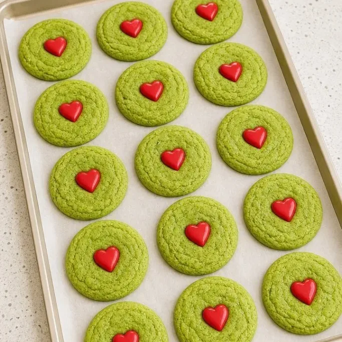 Grinch Sugar Cookies