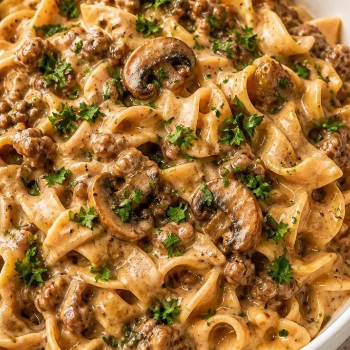 Ground Beef and Noodles